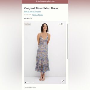 Anthropologie dress (Verb by Pallavi Singhee)